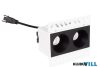 MAXLIGHT H180.05 MODULAR  BEÉPÍTHETŐ SPOT  L: 8,6 cm, W: 4,5 cm,  H: 5,5 cmOtwór montażowy/mounting hole: 8,6