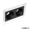 MAXLIGHT H180.06 MODULAR  BEÉPÍTHETŐ SPOT  L: 10,1 cm, W: 6,9 cm,  H: 7,5 cmOtwór montażowy/mounting hole: 10,
