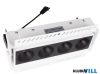 MAXLIGHT H180.08 MODULAR  BEÉPÍTHETŐ SPOT  L: 18,5 cm, W: 7,9 cm,  H: 7,2 cmOtwór montażowy/mounting hole: 18,