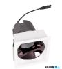 MAXLIGHT H190.03 SPILIO  BEÉPÍTHETŐ SPOT  L: 8,5 cm, W: 8,5 cm,  H: 9,1 cmOtwór montażowy/mounting hole: 7,5
