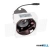 MAXLIGHT H190.04 SPILIO  BEÉPÍTHETŐ SPOT  L: 7,4 cm, W: 7,4 cm,  H: 9,1 cmOtwór montażowy/mounting hole: 7,5