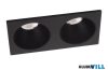 MAXLIGHT HM180 2L MODULAR  BEÉPÍTHETŐ SPOT Moc/Power: 6W LED 3000K, 400 LM,  45°, CRI95L: 8,3 cm, W: 4,1 cm H: 5