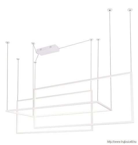 MAXLIGHT P0272 GEOMETRIC  FÜGGESZTÉK Moc/Power: 3 x 26,6W LED 230V, 6400 LM, CRI80, 3000KW: 145 cm, D: 50