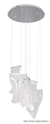 MAXLIGHT P0371D SILK  FÜGGESZTÉK Moc/Power: 15W LED 230V,  1350 LM, CRI90 3000KH: max 180 cm, Ø:  55 c