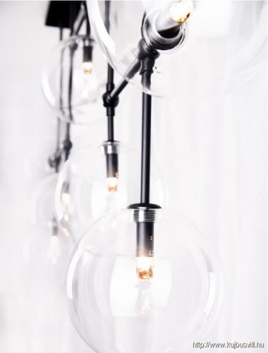 MAXLIGHT P0396 LOLLIPO  FÜGGESZTÉK Moc/Power: 7 x  max 40W G9 230VW: 140 cm, D: 18,0 cm, H:  75 cmWyk
