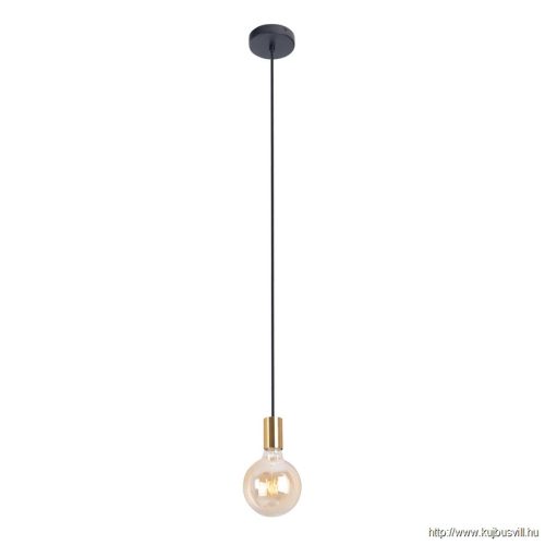 MAXLIGHT P0398 TODI  FÜGGESZTÉK Moc/Power: 1 x 40W E27 230VH: max 100 cm, Ø: 4 cmPodsufitka/canopy:
