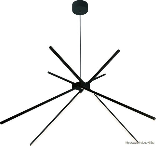 MAXLIGHT P0412 SPIDER  FÜGGESZTÉK Moc/Power: 1 x 33W LED 230V  2152LM, CRI90 3000KØ:  114 cm, H: max 2