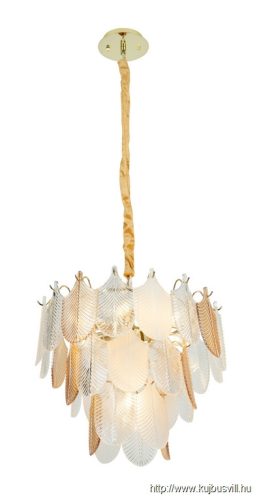 MAXLIGHT P0417 ARWENA  FÜGGESZTÉK Moc/Power: 7 x 40W E14 230VH: 125 cm, Ø 50 cm, h: 43 cmWykończenie/D