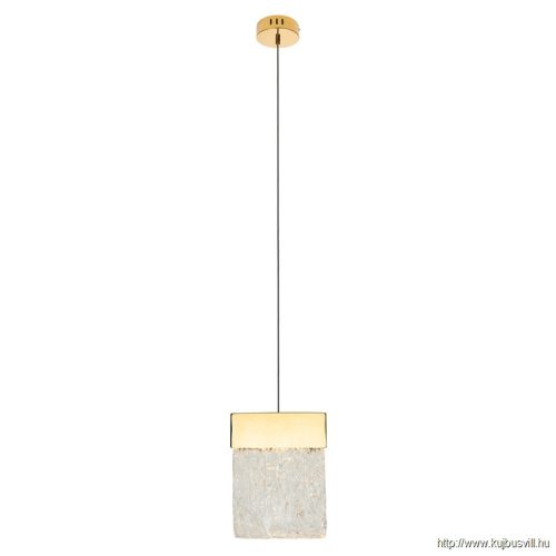 MAXLIGHT P0428D VETRO  FÜGGESZTÉK Moc/Power: 1 x 4,5W LED 230V, 360 LM, CRI 90, 3000KW: 13 cm, D: 2,2