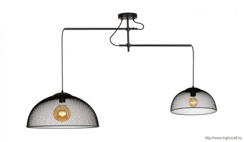 MAXLIGHT P0455 CONCEPT  FÜGGESZTÉK Moc/Power: 2 x 60W E27 230VW: 170 cm, D: 48 cm, H: 100 cmklosze: Ø 4