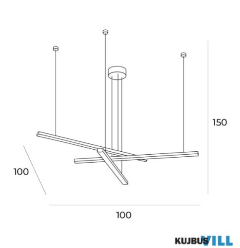 MAXLIGHT P0474D FÜGGESZTÉK