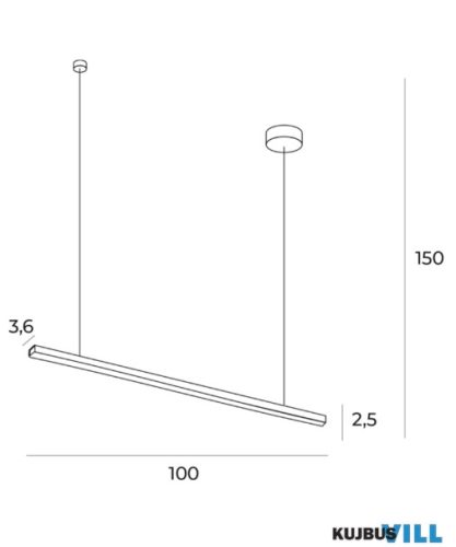 MAXLIGHT P0475D FÜGGESZTÉK