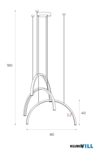 MAXLIGHT P0507 FÜGGESZTÉK