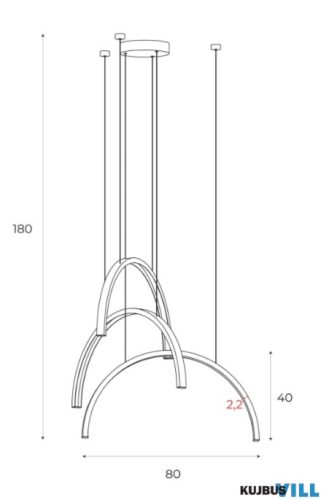 MAXLIGHT P0509 FÜGGESZTÉK