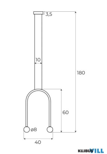 MAXLIGHT P0522 FÜGGESZTÉK