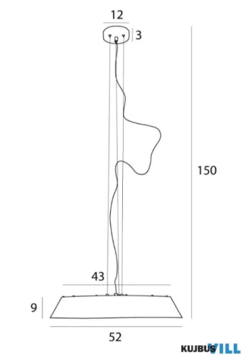 MAXLIGHT P0550 FÜGGESZTÉK