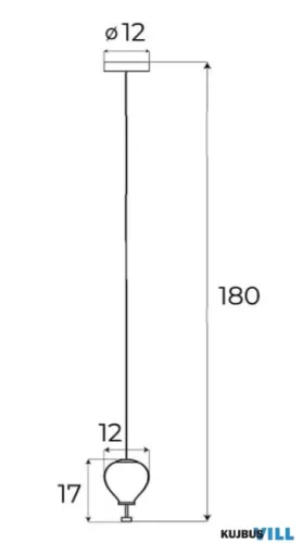 MAXLIGHT P0575 FÜGGESZTÉK