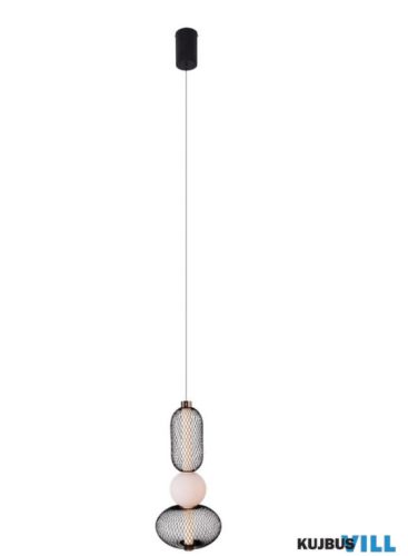 MAXLIGHT P0591 BORA  FÜGGESZTÉK Moc/Power: 1 x 10W LED 3000K 621LMØ: 22 cm,  H: max 180 cmWykończeni