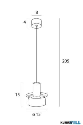 MAXLIGHT P0601 FÜGGESZTÉK