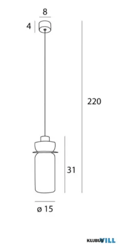 MAXLIGHT P0602 FÜGGESZTÉK