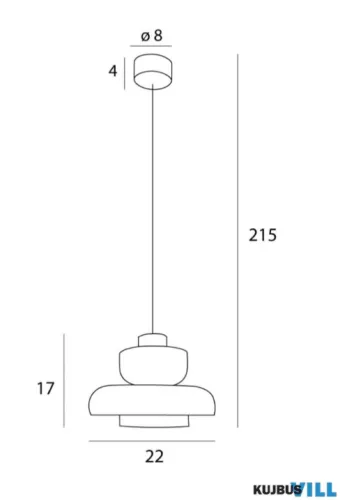 MAXLIGHT P0603 FÜGGESZTÉK