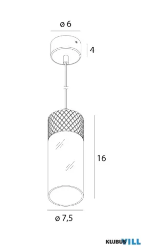 MAXLIGHT P0646 FÜGGESZTÉK