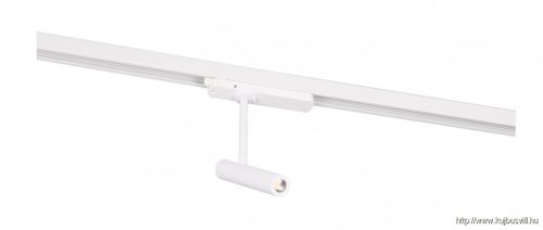 MAXLIGHT S0005 PISTOL  SPOTLÁMPA SÍNRENDSZERHEZ Moc/Power: 1 x 12W LED 230V, 750 LM, CRI 90 3000KW: 16,8 cm, D: 3,0 c