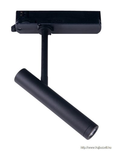 MAXLIGHT S0006 PISTOL  SPOTLÁMPA SÍNRENDSZERHEZ Moc/Power: 1 x 12W LED 230V, 750 LM, CRI 90 3000KW: 16,8 cm, D: 3,0 c