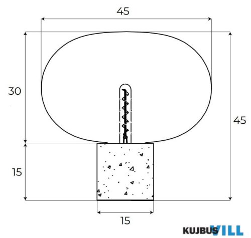MAXLIGHT T0055 ASZTALI LÁMPA