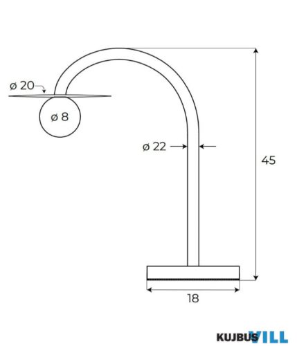 MAXLIGHT T0060 ASZTALI LÁMPA
