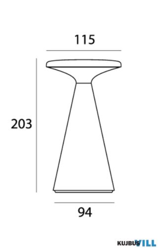 MAXLIGHT T0063B ASZTALI LÁMPA