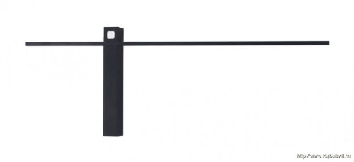 MAXLIGHT W0281 KINKIET SABRE 61 cm CZARNY IP23, ściemnialny z włącznikiem dotykowym LED
 IP23