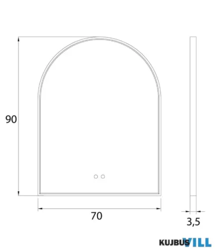 MAXLIGHT W0386 TÜKÖRMEGVILÁGÍTÓ