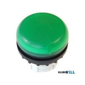   MOELLER 216773 Jelzőlámpa, lapos, IP67, előlap titán, zöld