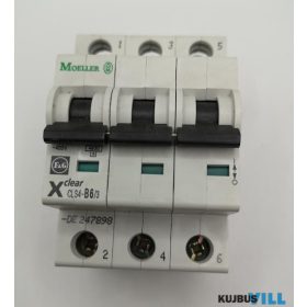 CLS4-B6/3-DE Kismegszakító 4,5kA 3pól. 247898