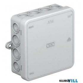 OBO A14 kábel-leágazódoboz sorkapocs nélkül 100x100x38