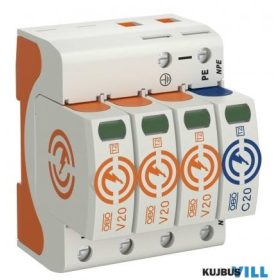   OBO 5095253 TBS V20-3+NPE-280 SurgeController V20 3+1 kivitel 280V