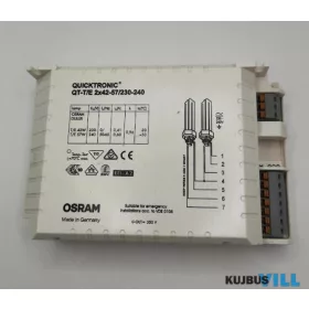 OSRAM QT-T/E 2x42-57W elektronikus előtét KIFUTÓ