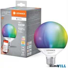 OSRAM Izzó SMART+ MATTER CLASSIC G95 100 RGBW 827 FR E27