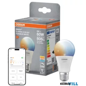 OSRAM Izzó SMART+ MATTER CLASSIC A60 TW 827 FR E27