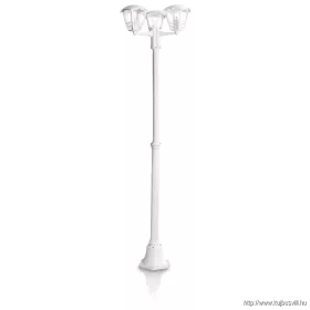 PHILIPS 15385/31/16 Creek post white 3x60W 230V