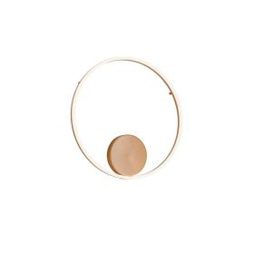   REDO 01-1703-DALI Fali/mennyezeti lámpa ORBIT AP/PL LED 42W 3000K D600 BRASS (4.1.2)-DALI