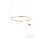 REDO 01-1711-DALI ORBIT SU LED 42W 3000K D600 BRASS (4.1.2)-DALI