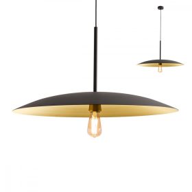   REDO 01-1744 Függeszték CYMBAL SU 1X42W E27 D730 SAND BLACK/GOLD (4.1.1)