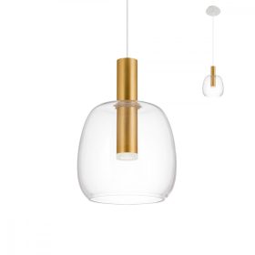   REDO 01-1819 Függeszték CANDELA SU LED 6.6W 3000K GD (5.1.2)