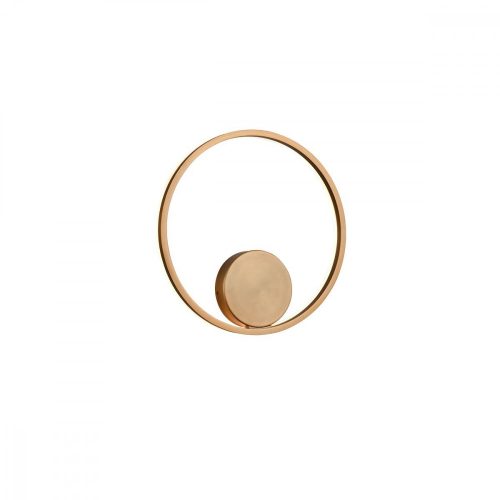 REDO 01-1903-DALI ORBIT AP/PL LED 26W 4000K D400 INDIRECT LIGHT BRASS (5.1.2)-DALI