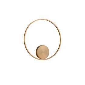   REDO 01-1907-TRIAC Fali/mennyezeti lámpa ORBIT AP/PL LED 44W 4000K D600 INDIRECT LIGHT BRASS (4.1.2)-TRIAC