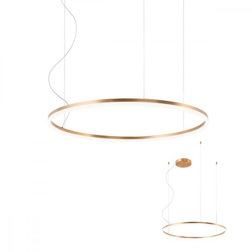 REDO 01-1915-DALI ORBIT SU LED 55W 4000K D800 BRASS (4.1.2)-DALI