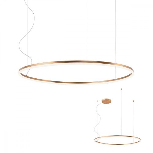 REDO 01-1917-DALI ORBIT SU LED 66W 4000K D1000 BRASS (4.1.2)-DALI