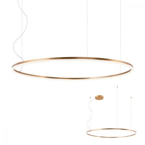 REDO 01-1919-DALI ORBIT SU LED 84W 4000K D1200 BRASS (4.1.2)-DALI